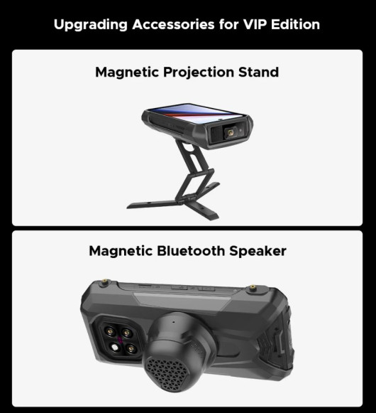 Смартфон Doogee V Max Play Projector 16/512Gb Armor Black